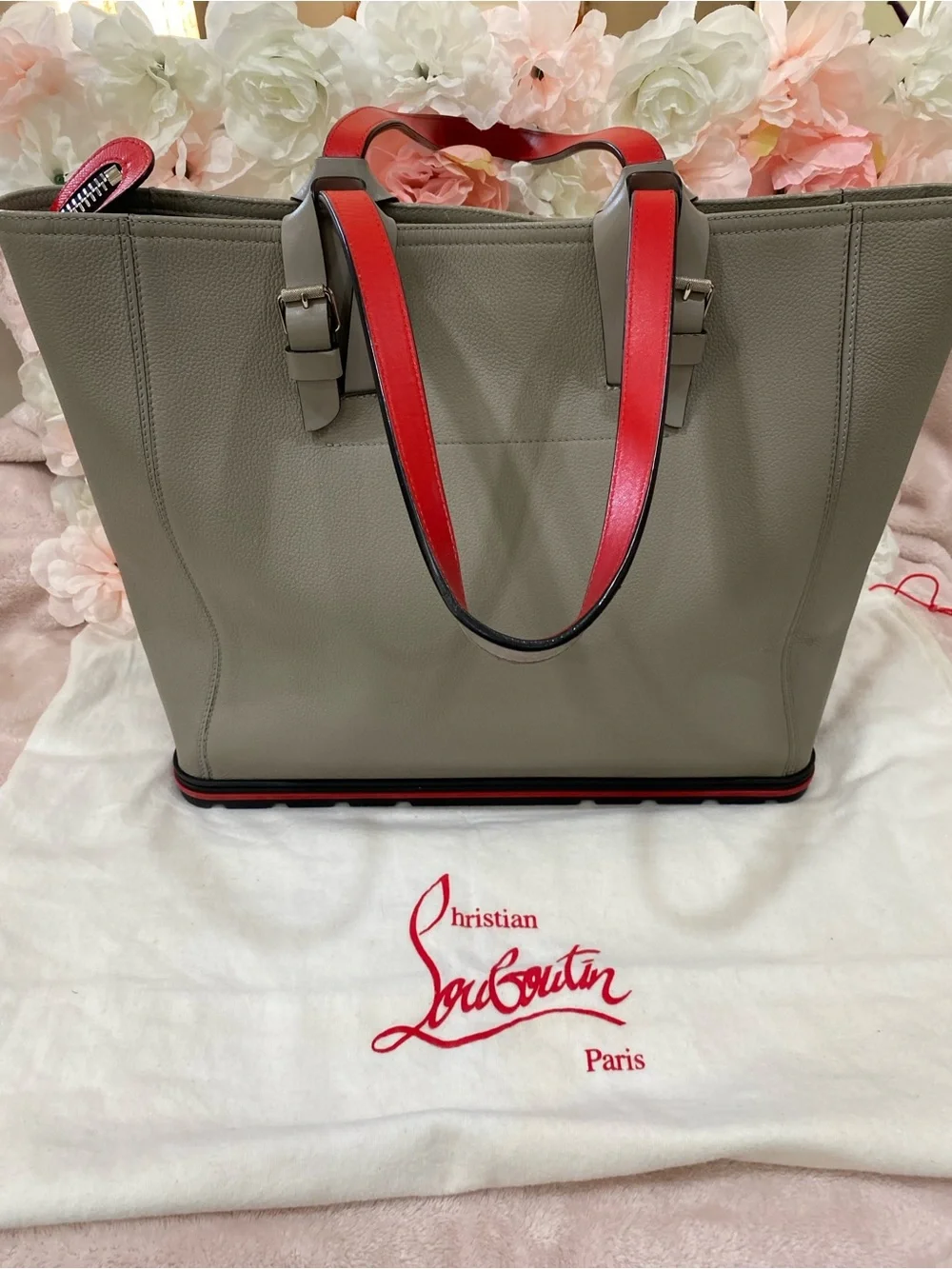 Christian Louboutin Kabiker Leather Tote